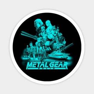 Metal Gear Solid (Cyan Version) Magnet